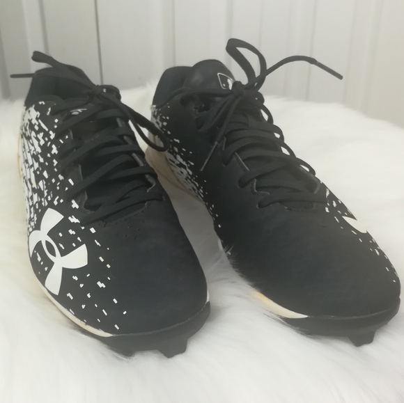 Under Armour Other - 4/$25 Under Armour black and white baseball cleats